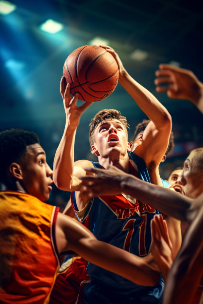 Sport, basketball spiller